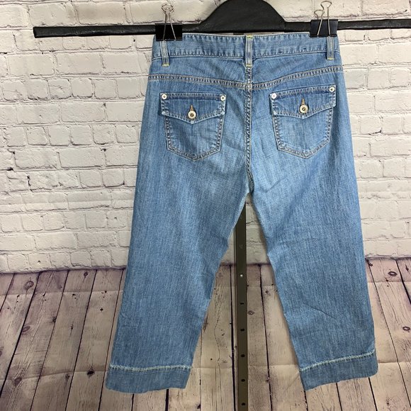 🛍Banana Republic Chopped Jeans Size 4 - Picture 1 of 5